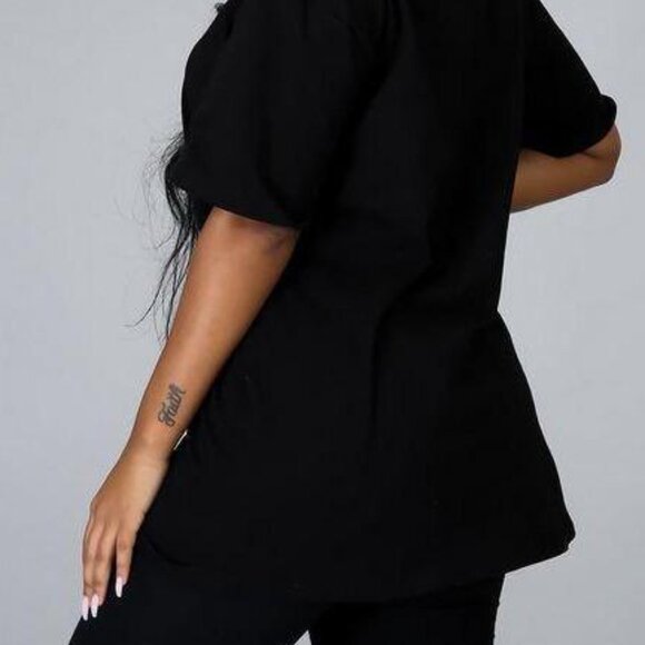 Bernice 'Flex' Top and Biker Shorts Two Piece Set - Picture 3 of 3